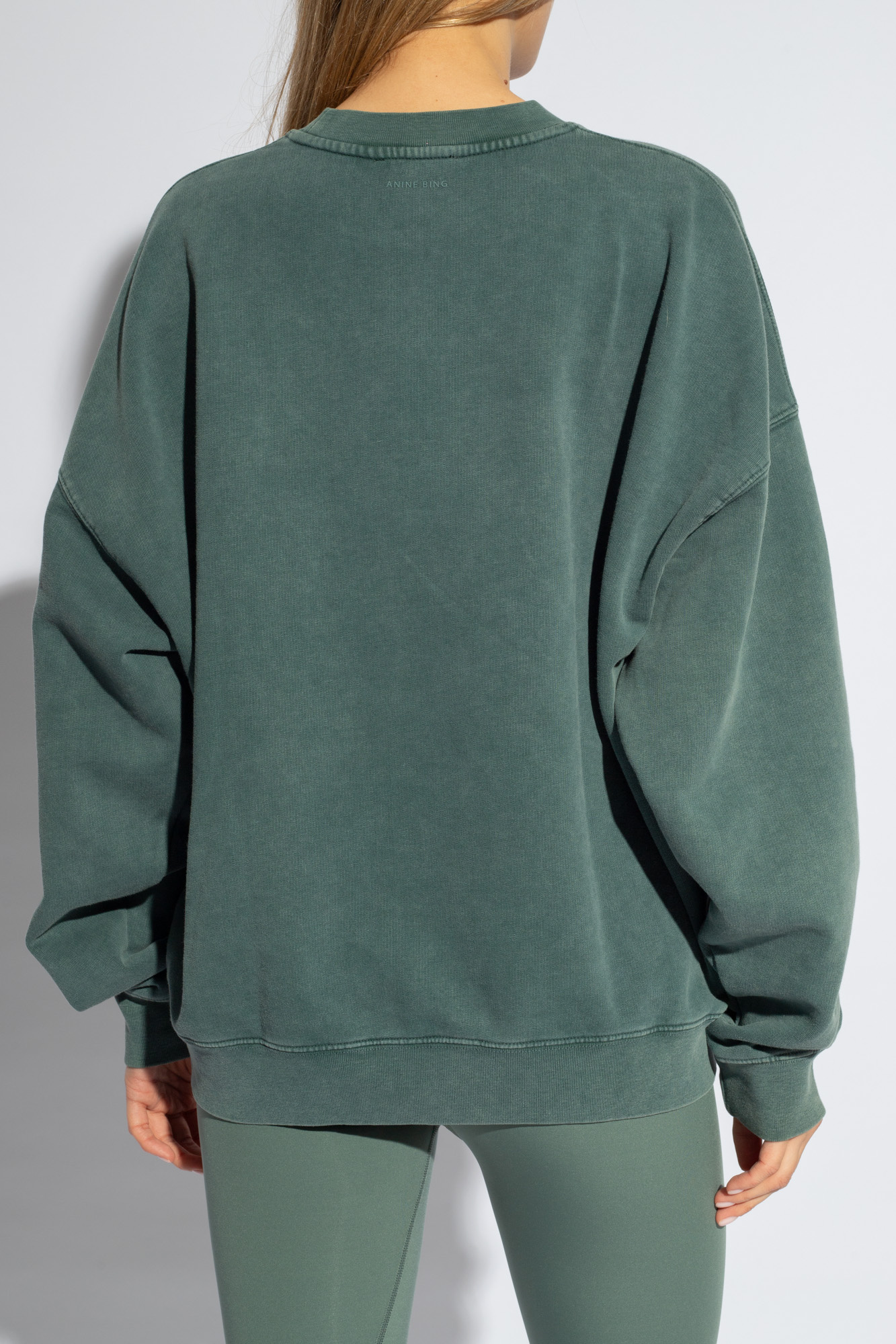 SchaferandweinerShops Australia - Green 'Miles' sweatshirt SchaferandweinerShops Australia - Green 'Miles' sweatshirt
